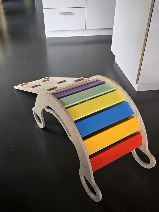 Produktbild Montessori Swing + Slide/Table / Schaukel + Rutsche/Brett - ® sport&gym