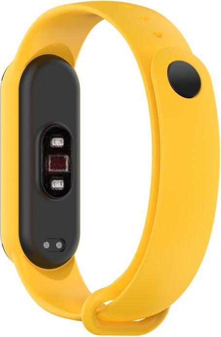 Image du produit Cover-Discount Xiaomi Mi Band - Bracelet sport en silicone jaune (TPU)