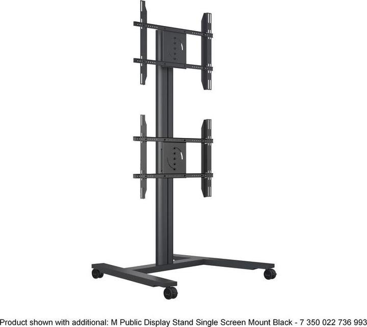 Produktbild Multibrackets M Public Display Stand 180 HD Single Black (Gerätespezifisch, 80", 60 kg)