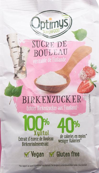 Image du produit Optimys Sucre de bouleau xylitol (1kg) (1000 g)