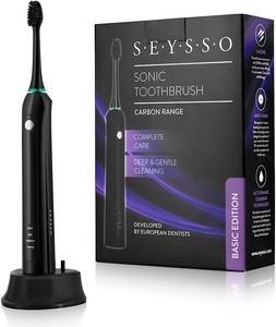 Seysso Szczoteczka soniczna Carbon Basic SE005BLK Czarna (Schallzahnbürste)
