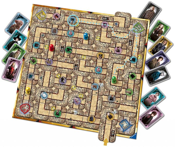 Produktbild Ravensburger Harry Potter Labyrinth (Italienisch, Niederländisch, Französisch, Deutsch, Englisch, Spanisch)