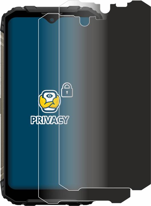 Immagine prodotto BROTECT Pellicola privacy antispia Pellicola di protezione dalla luce blu (2 Pezzo/i, Doogee S96 Pro)