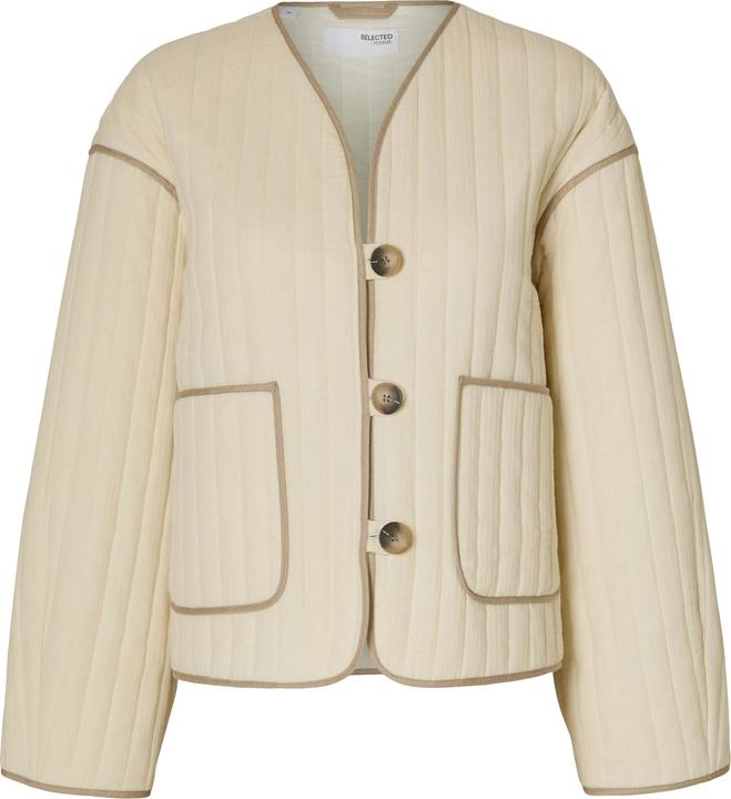 Actual product image Selected Femme Quilted Padded Jacket (40)
