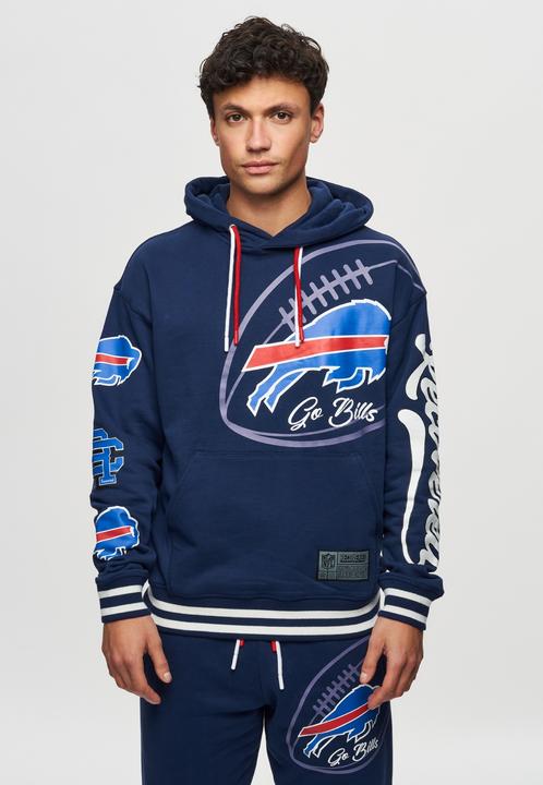 Immagine prodotto Recovered Re:felpa in pile con cappuccio - PATCHES Buffalo Bills (L)