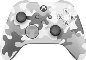 Actual product image Microsoft Xbox Wireless Controller - Arctic Camo (Special Edition) (Xbox Series S, Android, iOS, PC, Xbox Series X)