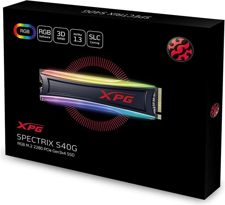 Actual product image Adata XPG Spectrix S40G (512 GB, M.2 2280)