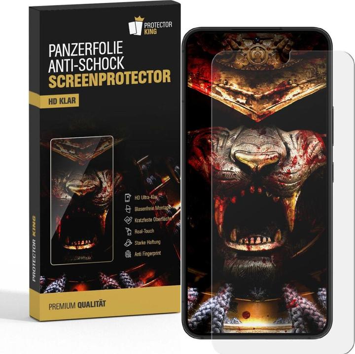 Actual product image Protectorking 3x 9H Panzerglas flexibel HD Klar (3 Piece, Samsung Galaxy S23+)