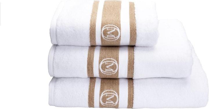 Actual product image Monogram Linea Badetuch 100x160cm beige (100 x 160 cm)