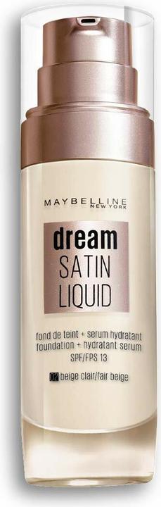 Produktbild Maybelline New York Dream Satin Fluide Foundation 02 Fair Beige Spf13 30ml (Fair Beige)
