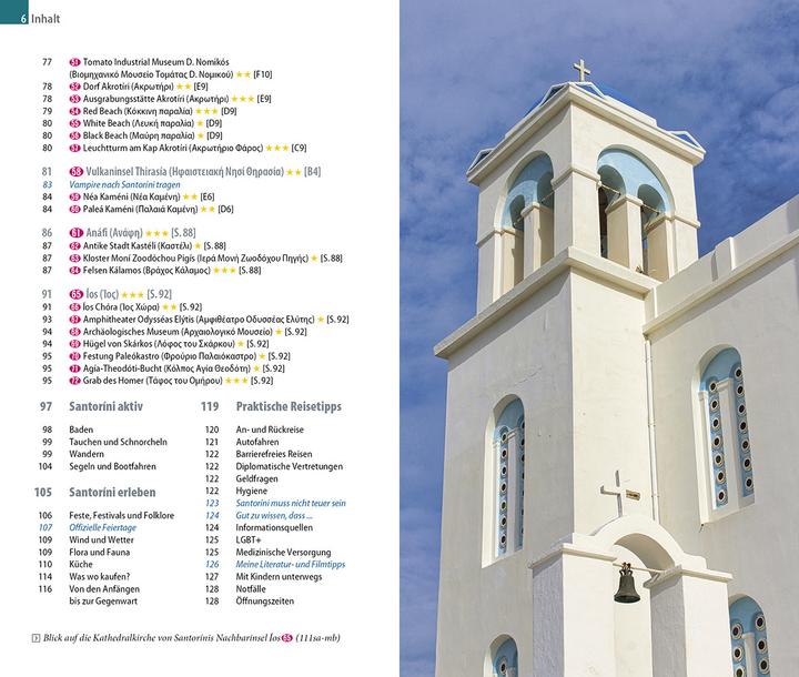 Produktbild InselTrip Santorin / Santoríni (Deutsch, Markus Bingel, Cornelia Ziegler, 2024)