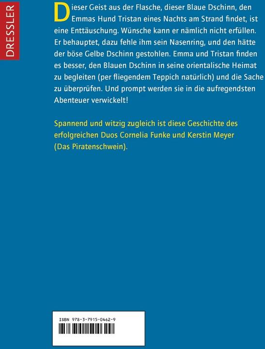 Produktbild Emma und der Blaue Dschinn (Deutsch, Cornelia Funke, 2002)
