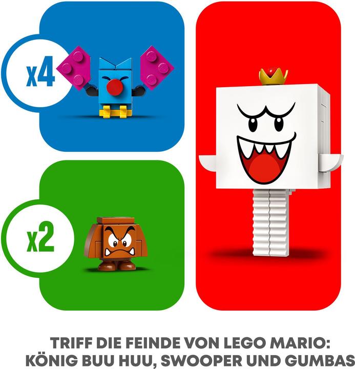 Image du produit LEGO SUPER Mario Le roi Boo et la cour hantée (71377, LEGO Super Mario)