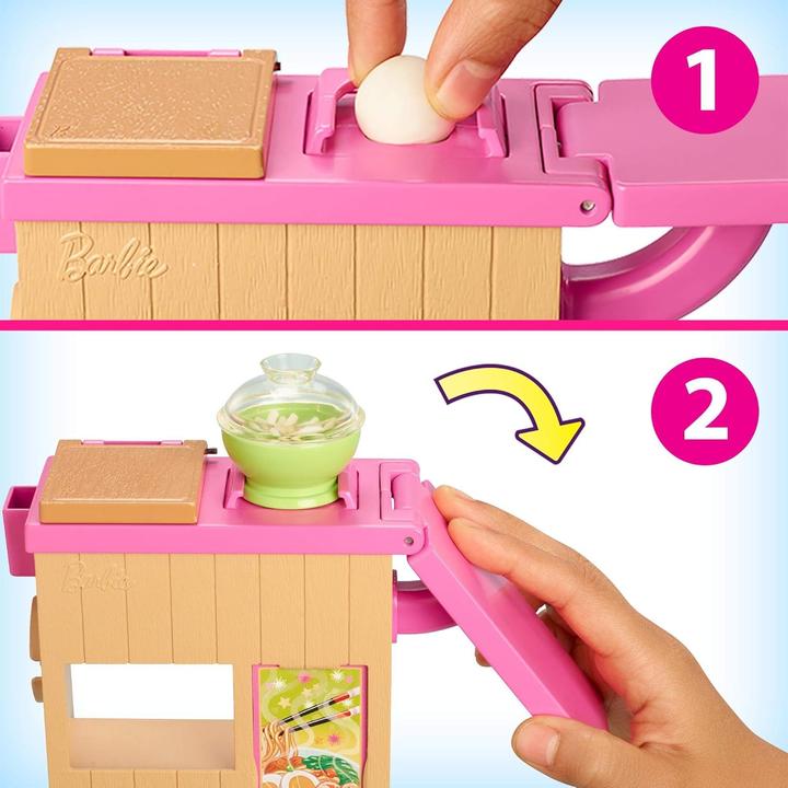 Image du produit Barbie Coffret Atelier Pâtes - Coffret Poupée Mannequin - 4 ans et +