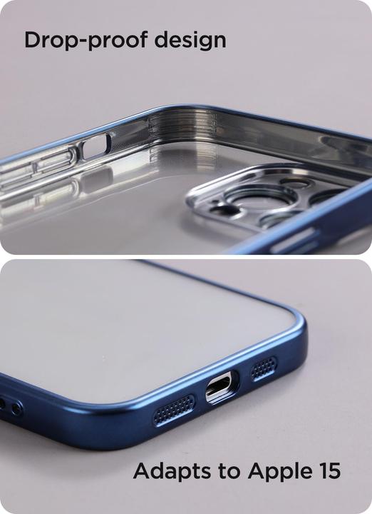 Actual product image Joyroom Protective phone case JR-15Q1 for iPhone 15 (transparent) (Apple iPhone 15)