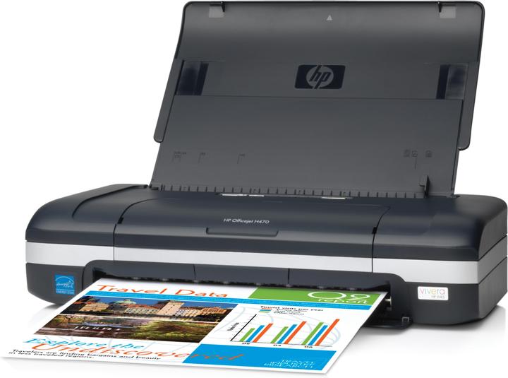 Produktbild HP Officejet H470 Mobildrucker (Tintenpatrone, Farbe)