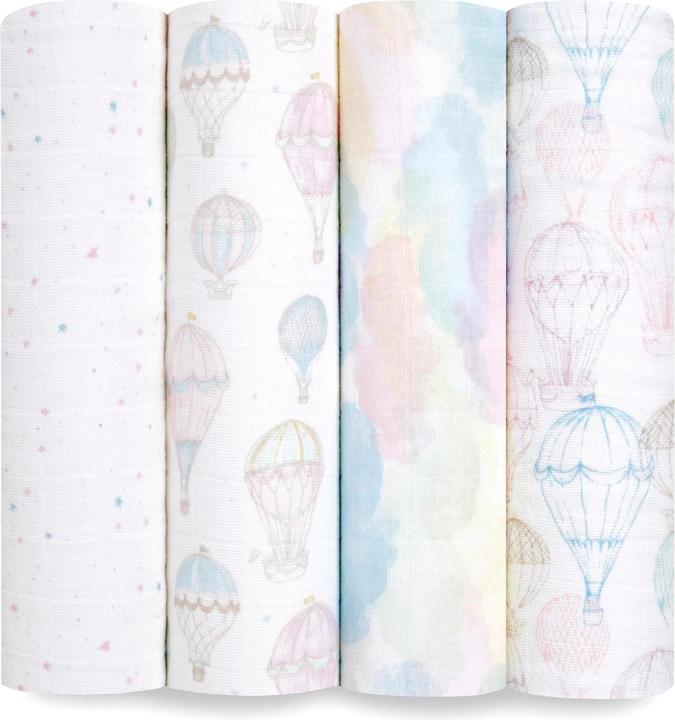 Produktbild aden + anais large swaddles 4 pack (120 cm, 120 cm)