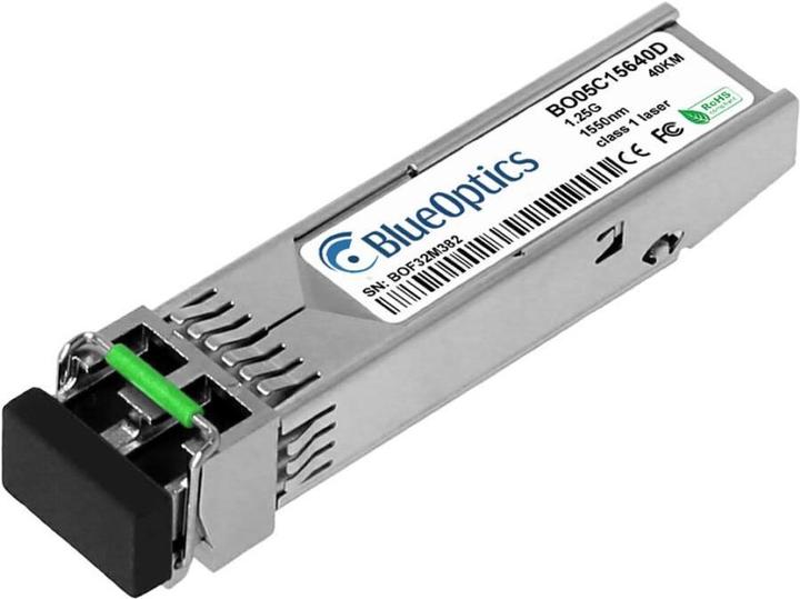 Actual product image BlueOptics Compatible Atrica AT10027-ID-R BO05C15640D SFP Transceiver, LC-Duplex, 1000BASE-EX, Singlemode Fib