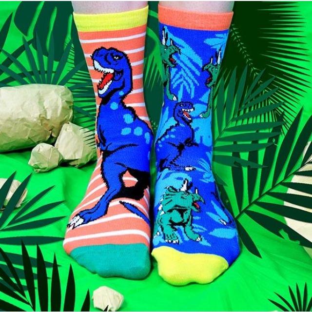Actual product image United Oddsocks dinosaur eggs (pack of 3, 30 - 38)