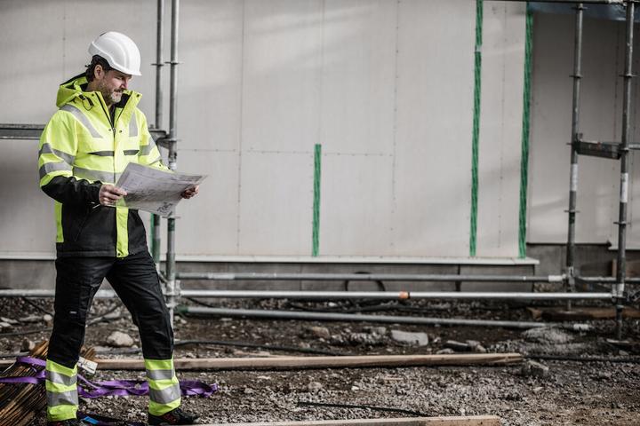 Actual product image Projob 6523 Work Trousers Hv Class 1 (48)