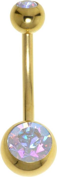 Immagine prodotto Bijouteria Piercing ventre (Acciaio inossidabile, Rivestimento PVD, Cristallo Swarovski)