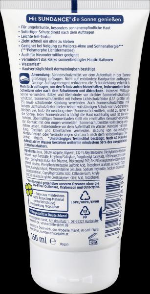 Produktbild dm Sundance MED Ultra Sensitiv (Sonnengel, SPF 30, 150 ml)