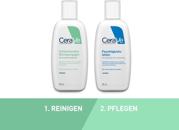 Produktbild CeraVe Schäumendes Reinigungsgel für Gesicht und Körper (Schaum, 88 ml)
