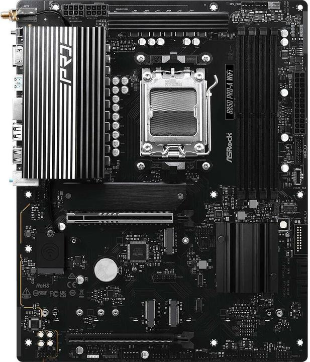 Produktbild AsRock B850 Pro-A WiFi (AM5, AMD B850, ATX)