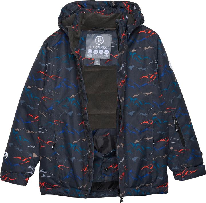 Actual product image Color Kids COSki Jacket AOP - 741119 (116)