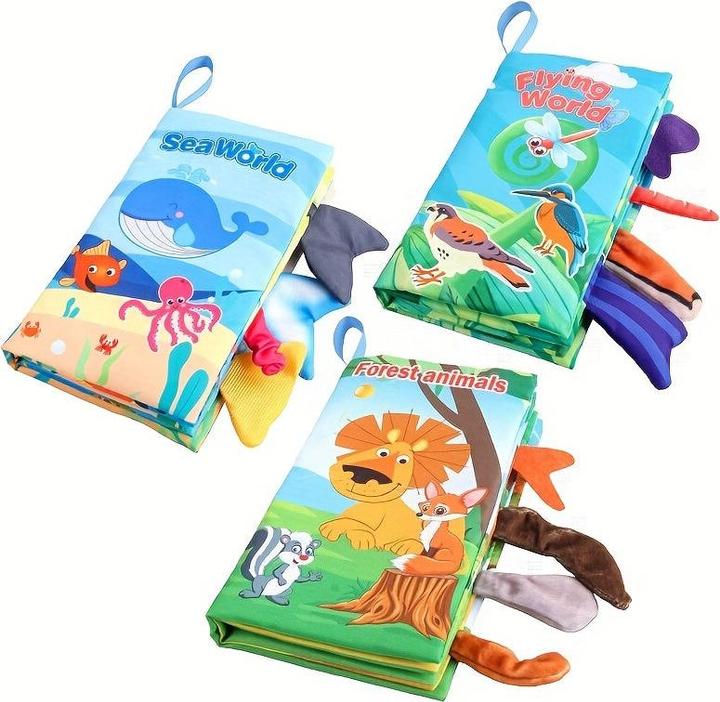 Produktbild Activity Board Baby-Buch, Baby-Soft-Buch, Baby-Früh-Lern-Buch, Baby-Wasserfest-Buch (Englisch)
