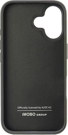 Image du produit Audi Étui rigide en fibre de carbone pour iPhone 16 6.1" czarny/black AUS-TPUPCIP16-R8/D1-BK (Apple iPhone 16)