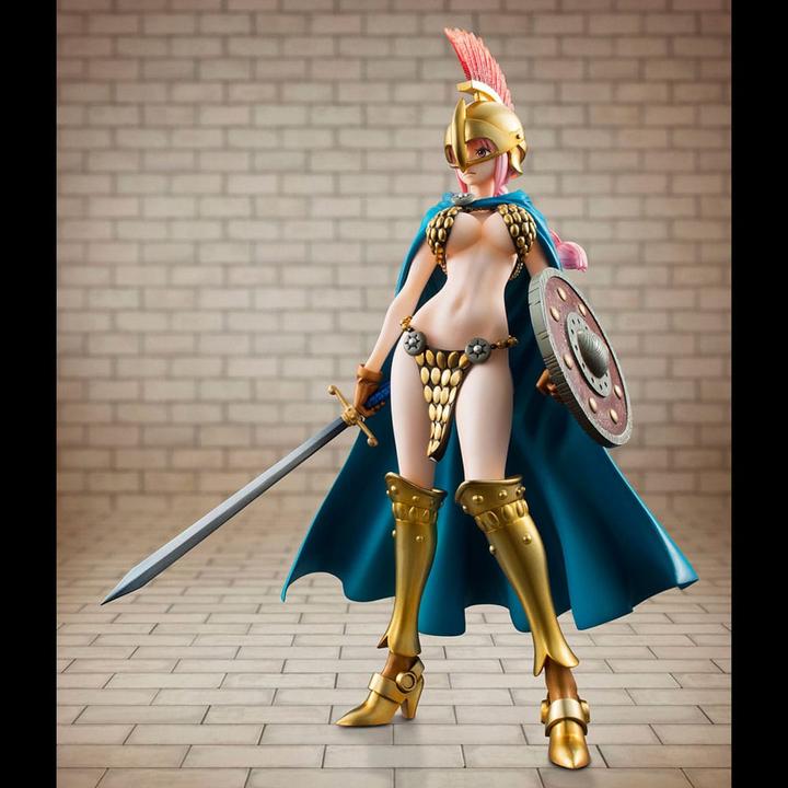 Actual product image Megahouse ONE PIECE - Statue PVC P.O.P S.A - Gladiator Rebecca