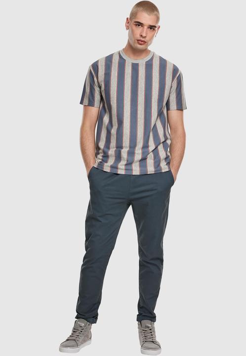Actual product image Urban Classics Printed Oversized Bold Stripe Tee (M)
