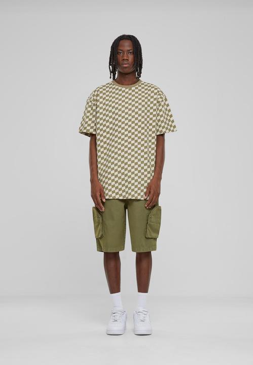 Actual product image Urban Classics Oversized Check Tee - 142641 (S)