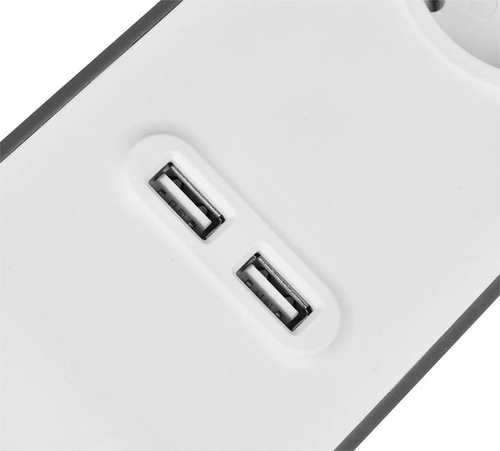 Actual product image Belkin BSV401CA2M Voltage protection, 4 AC outputs (4 x, CEE 7/5, 2 m)