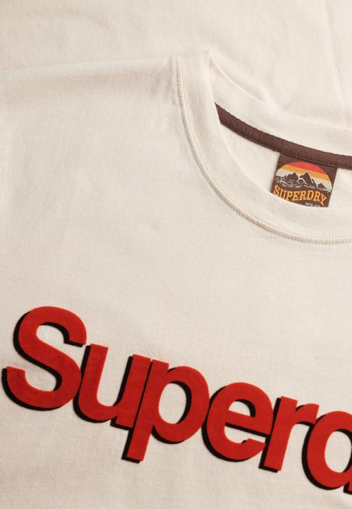 Actual product image Superdry Classic Core Logo Shadow Tee (L)