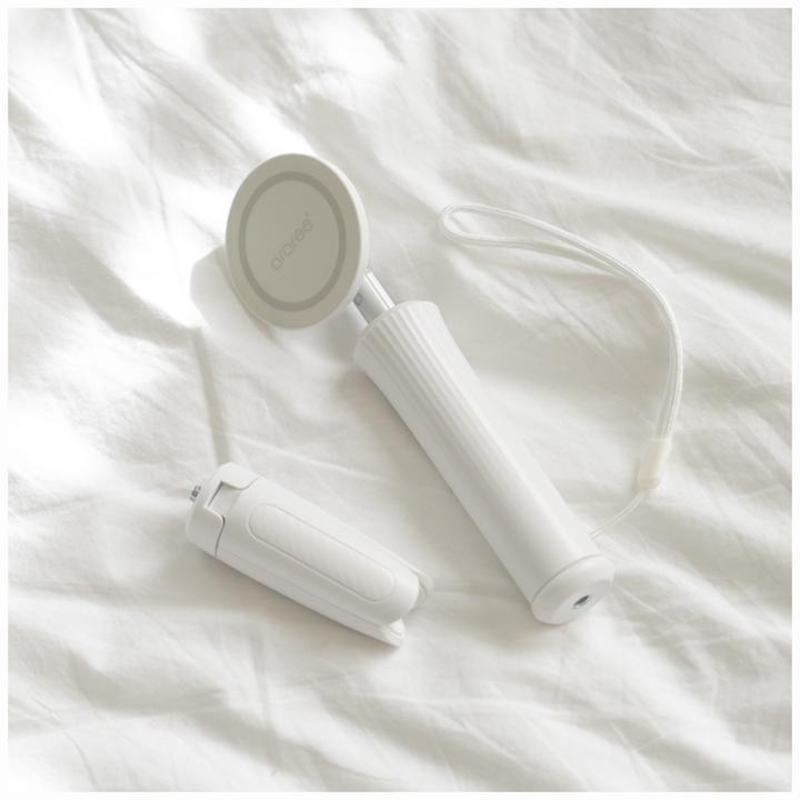 Actual product image Araree Selfie Stick Magfie Pod Lite Tripod MagSafe white