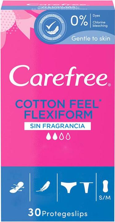 Actual product image Carefree protector flexiform 30 uds (30 x)