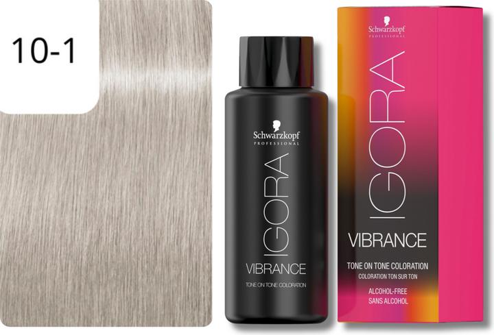 Produktbild Schwarzkopf Professional IGORA VIBRANCE Tone On Tone Coloration (10-1 Cendre Weich)