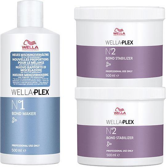 Produktbild Wella Wellaplex Salon Kit No. 1&2 3 x 500 ml (Haarpflege set)