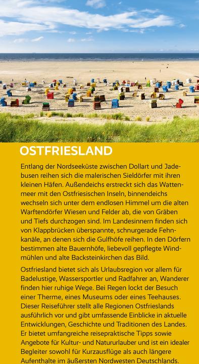 Image du produit Guide de voyage de la Frise orientale (Allemand, Enno Wiese, 2024)