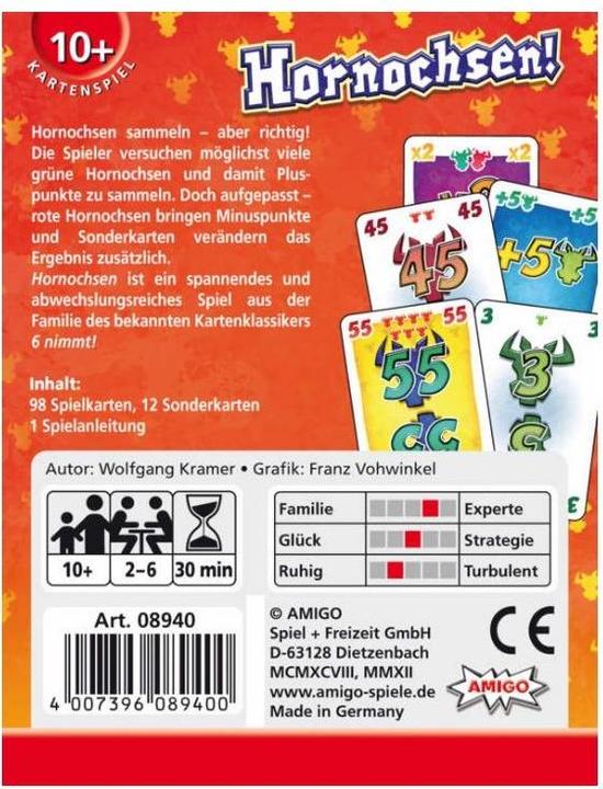 Produktbild Amigo Hornochsen! (Deutsch)