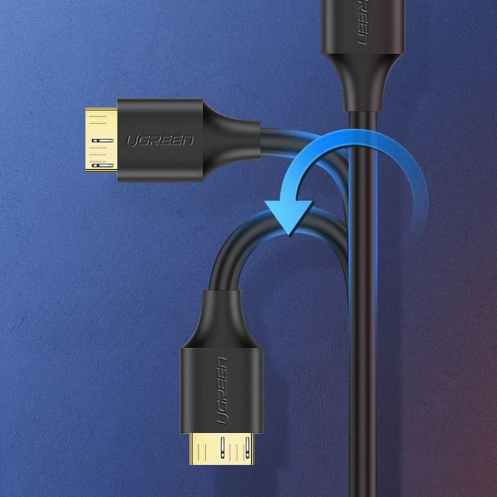 Produktbild Ugreen USB A – Micro USB B (1 m, USB 3.2 Gen 1)