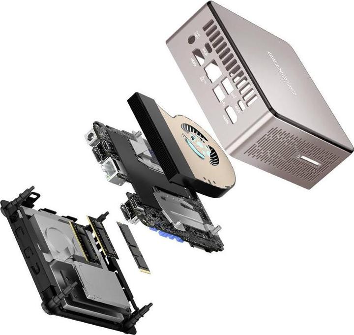 Image du produit Geekom Mini PC A 5 () AMD Ryzen 7 5800U 32 GB RAM 512 GB SSD AMD Radeon Gra (AMD Ryzen 7 5825U, 32 Go, 512 Go, Radeon RX Vega 8)