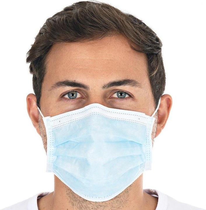 Produktbild Hygostar 50 St. medizinischer Mundschutz DIN EN 14683 Typ II (Typ II, 50 x)