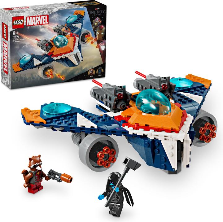 Image du produit LEGO Le vaisseau spatial de Rocket contre Ronan (76278, LEGO Marvel)