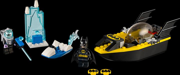 Actual product image LEGO Junior's Batman versus Mr. Freeze. (10737)