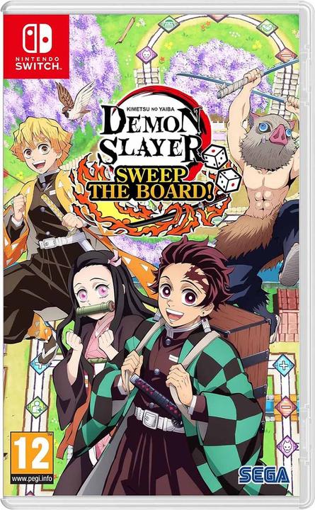 Actual product image Sega Demon Slayer: Kimetsu No Yaiba - Sweep the Board! (Switch, Switch Lite, Switch OLED, EN)