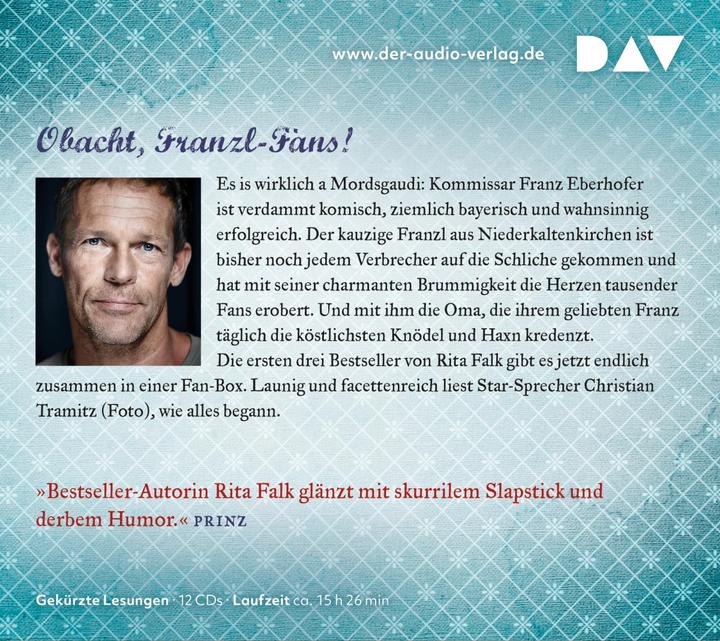 Produktbild Die grosse Franz-Eberhofer-Box (Rita Falk, Christian Tramitz, Deutsch)
