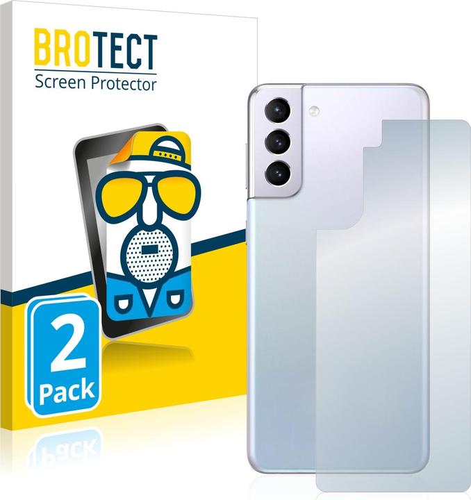 Produktbild BROTECT Entspiegelungs-Schutzfolie Displayschutz Matt (2 Stück, Samsung Galaxy S21)